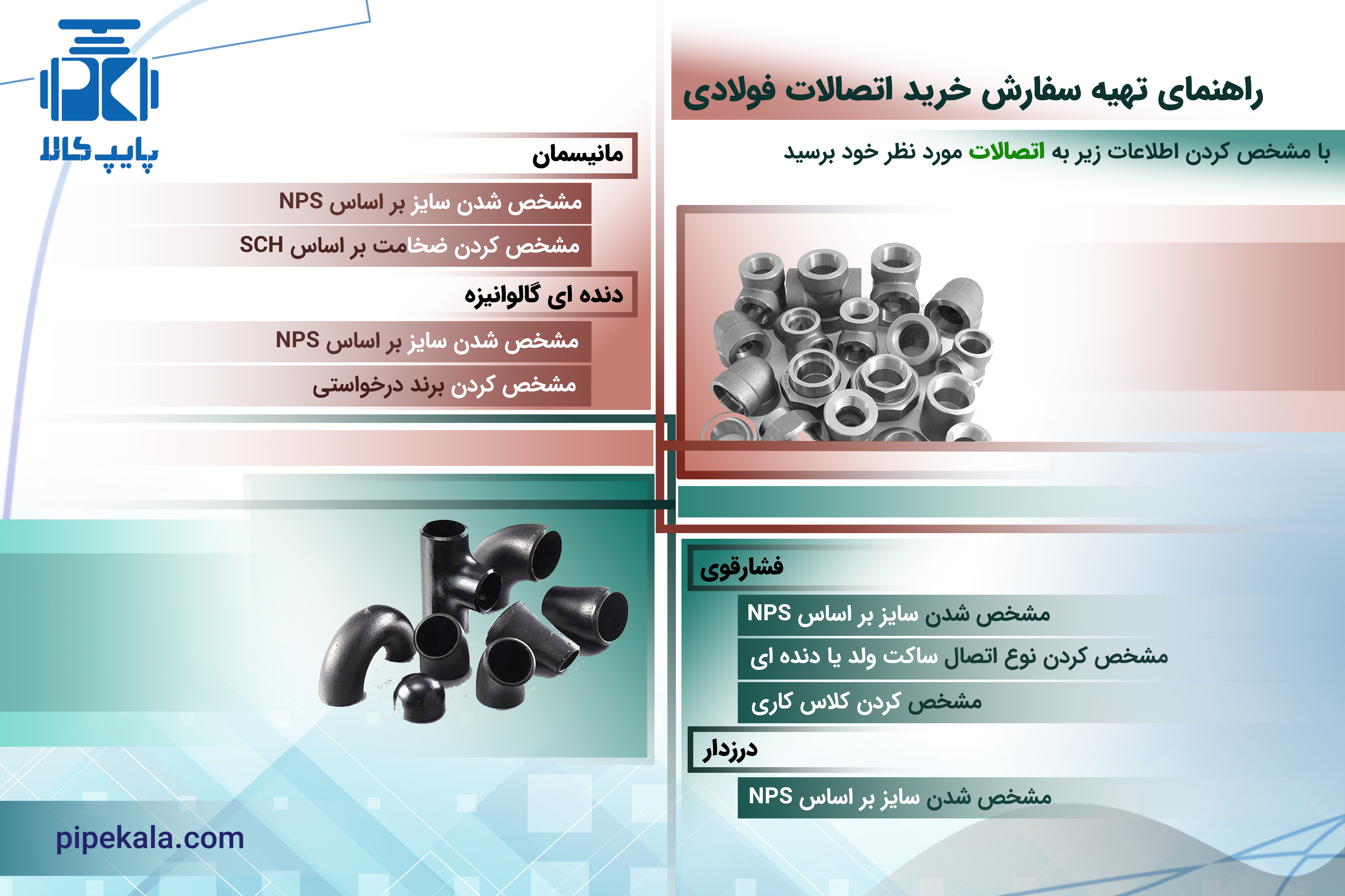 اتصالات جوشی مانیسمان بنکن